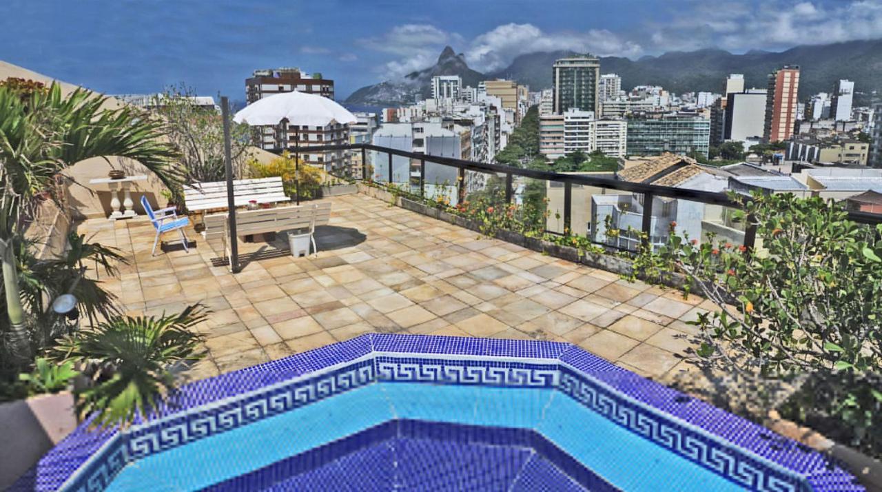 Ipanema'S Beautiful Penthouse Daire Rio de Janeiro Dış mekan fotoğraf