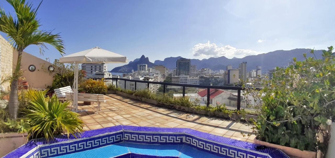 Ipanema'S Beautiful Penthouse Daire Rio de Janeiro Dış mekan fotoğraf